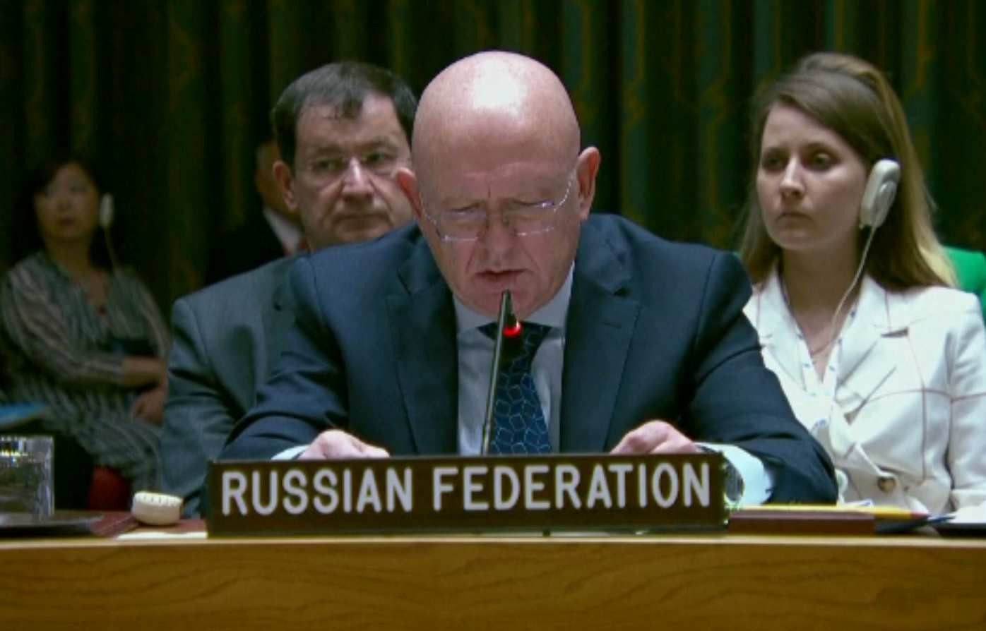 Reacția ambasadorului rus în sală, după discursul lui Zelenski de la ONU: „încă o scenă de concert”