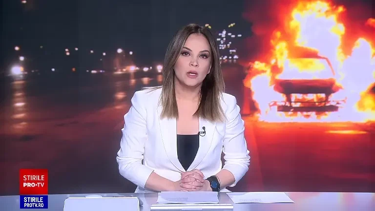 Cine este individul care a dat foc la trei mașini și a incendiat un bloc din Codlea. Flăcările au urcat până la etajul 2