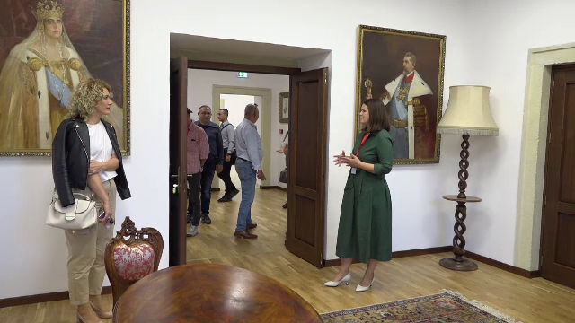 Clădirea istorică în care funcționează Consiliul Județean Alba a fost deschisă publicului. ”Mi se pare ceva minunat”