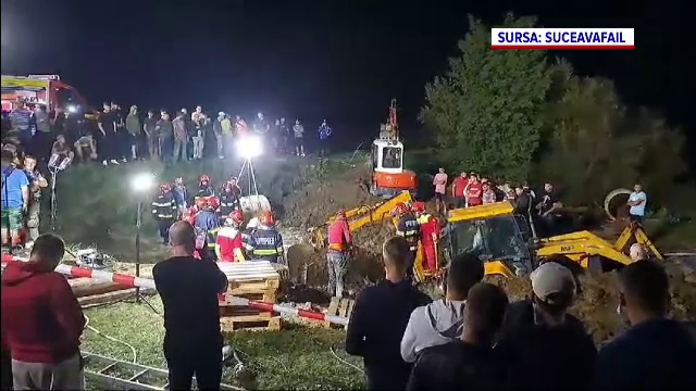 Un bărbat a murit în Suceava, în timp ce săpa o fântână. Pompierii au reușit să-i scoată trupul abia după 12 ore