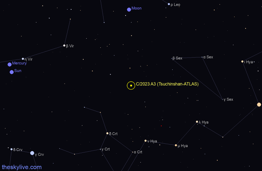 Când trebuie să fim atenți la cer. Cometa care va apărea pentru prima dată după 80.000 de ani
