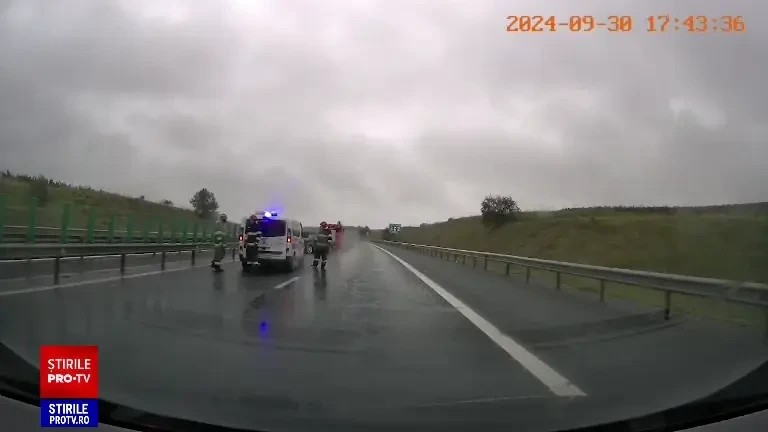 Primarul Constanței, Vergil Chițac, implicat într-un accident pe A2. Mașina în care se afla s-ar fi lovit de un parapet