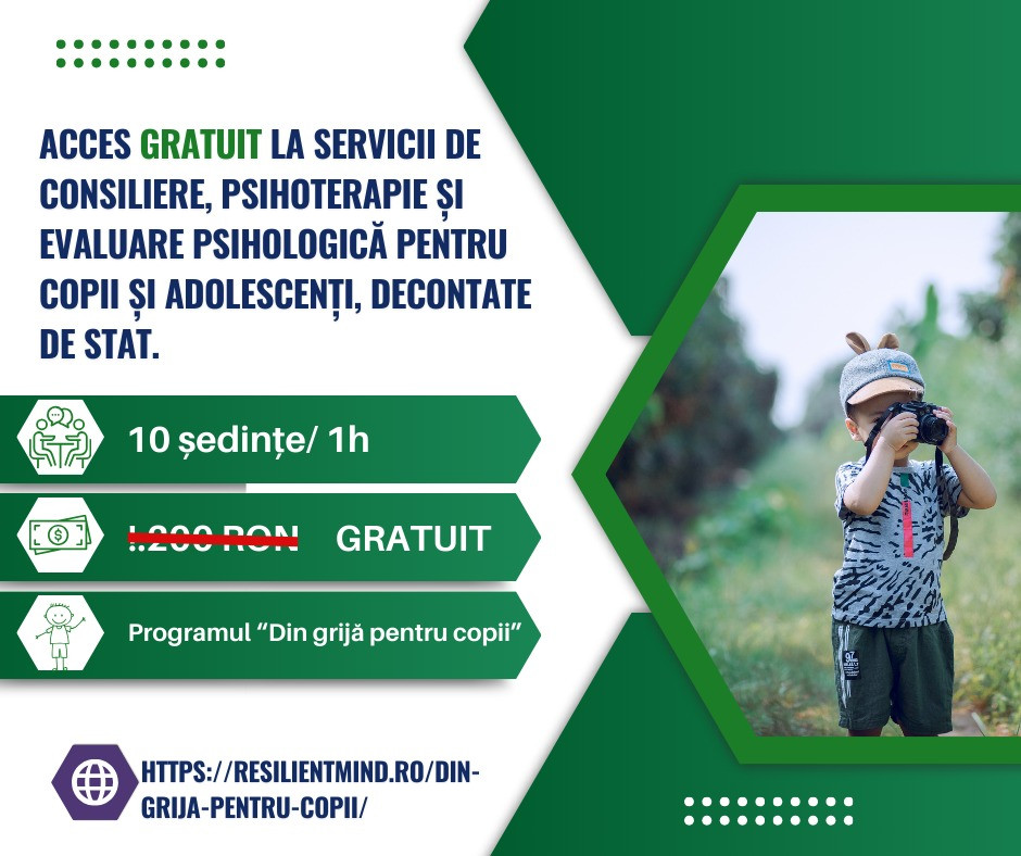 (P) Centrul de servicii psihologice Resilient Mind
