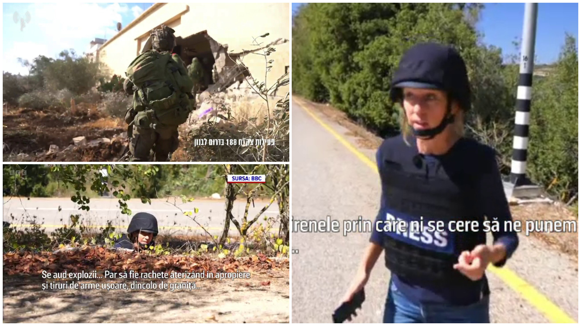 Jurnalişti BBC, prinşi în luptele de la granița dintre Israel și Liban. IDF cere libanezilor să evacueze zeci de așezări