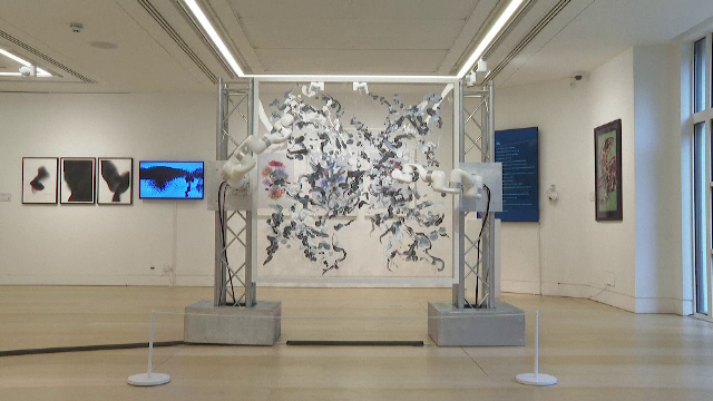 Cum a reușit o tânără să învețe un robot să picteze la fel ca ea. „E o muncă de echipă”