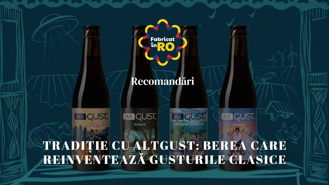 (P) Tradiție cu AltGUST: Berea care reinventează gusturile clasice