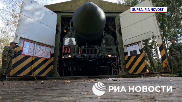 Putin a scos armele nucleare din buncăre și le-a plasat în zone de luptă. Imaginile au fost făcute publice de TASS