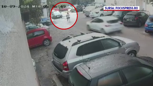 Un bărbat de 67 de ani din Constanța a dat intenționat cu mașina peste fosta iubită. Momentul a fost surprins de camere