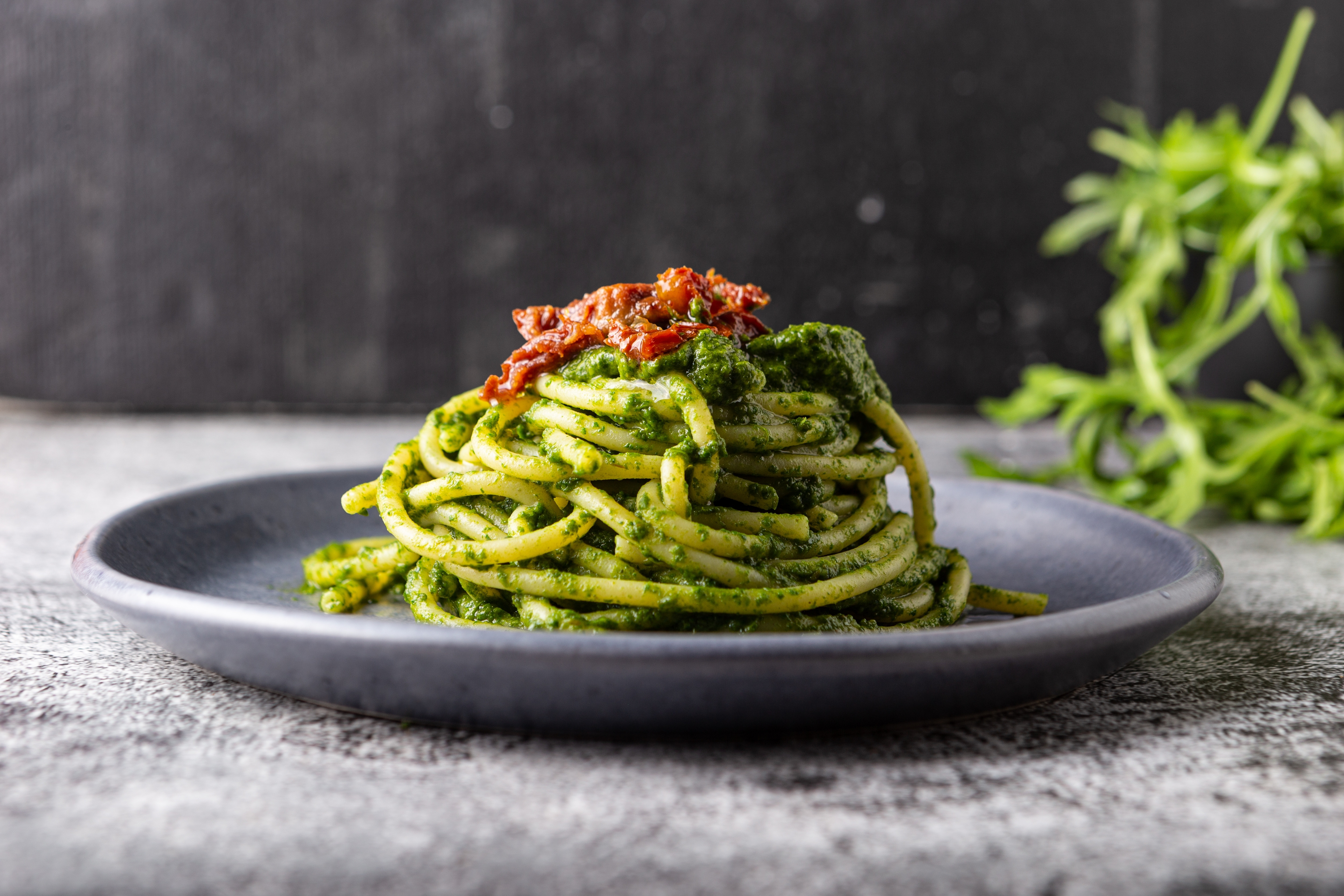 paste cu pesto