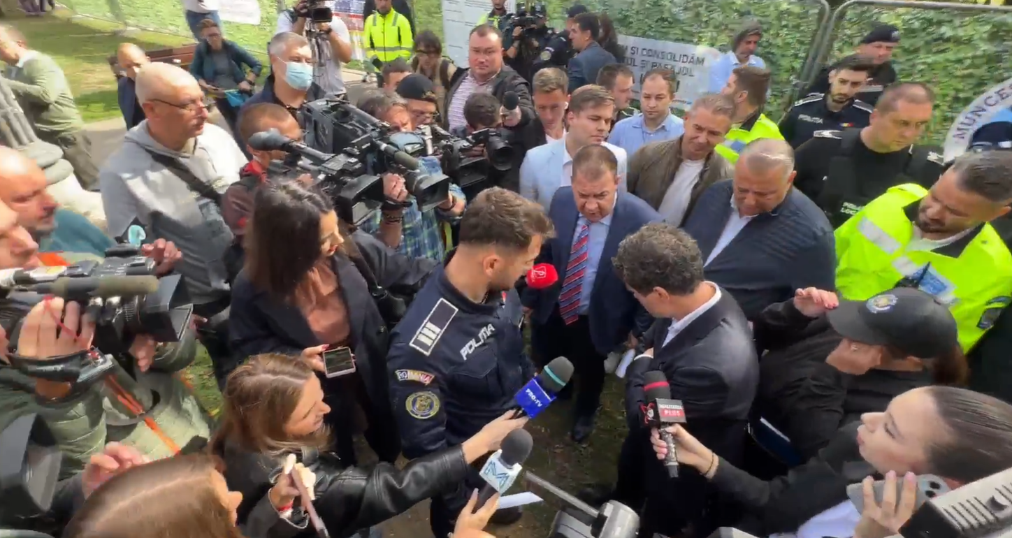 Poliția Națională, răspuns la scandalul dintre PMB și PS4: "Nu avem atribuții de a muta gardurile". Ce urmează să se întâmple