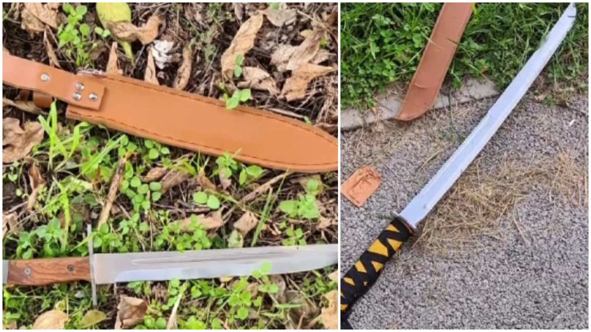 Scandal cu minori înarmați cu o sabie și un cuțit tip baionetă în centrul Galațiului. Trupele speciale, chemate de urgență