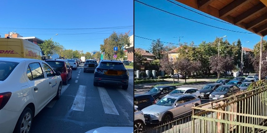 Mai multe străzi din Timişoara, blocate, după ce un influencer a spus că va plăti plinuri de combustibil șoferilor din oraș