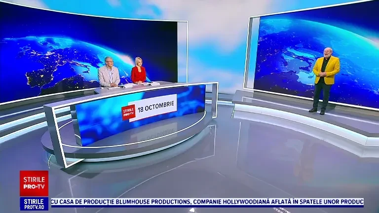 Vremea azi, 18 octombrie. Temperaturi scăzute în cea mai mare parte a țării. Vântul bate cu putere în mai multe zone