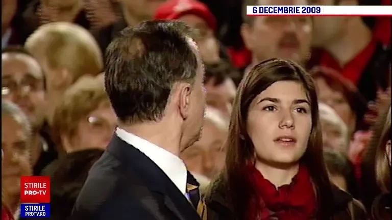 Decembrie 2009: Mircea Geoană anunță că a câștigat alegerile prezidențiale: ”Mihaela, dragostea mea!”