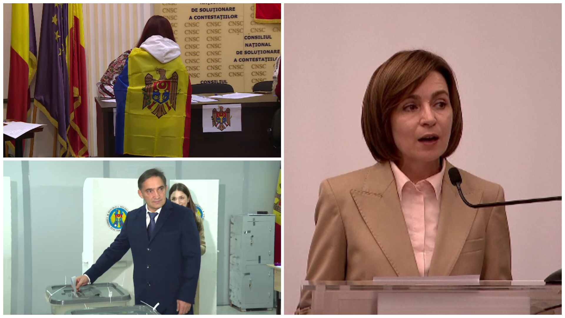 Maia Sandu acuză „o fraudă fără precedent” la alegerile din Republica Moldova: „Scopul a fost să cumpere 300.000 de voturi”