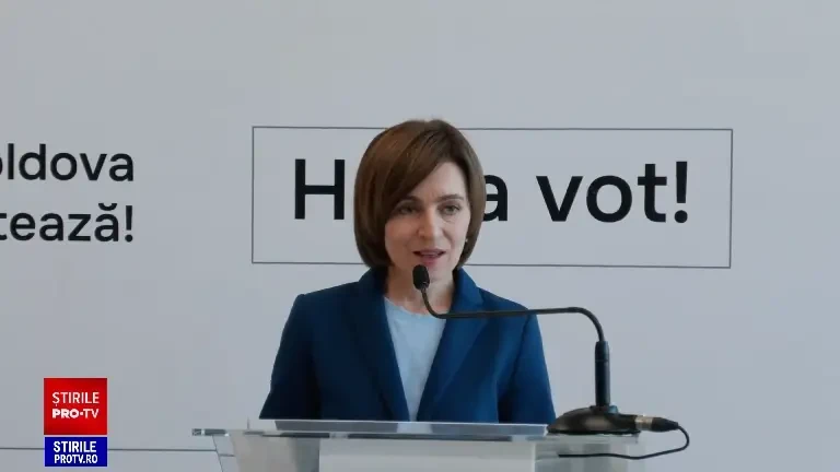 Discurs Maia Sandu, după referendum