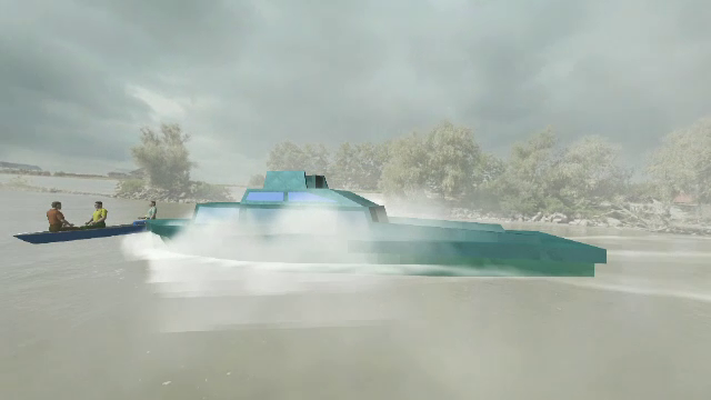 ANIMAȚIE GRAFICĂ. Cum a fost o barcă cu turiști spulberată de o ambarcațiune de viteză, într-o dimineață cu ceață