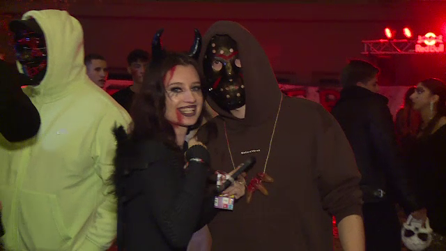 Petrecerile de Halloween continuă. Casa Presei Libere a fost „invadată” de personaje de groază