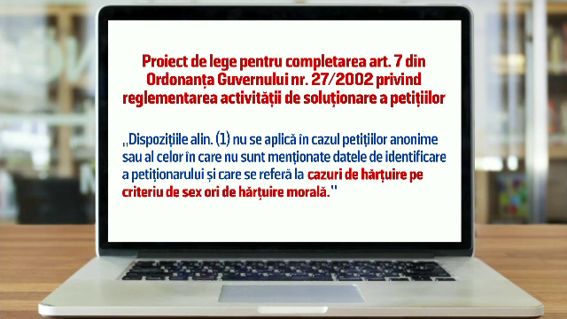 Lege adoptată în Camera Deputaților: Petițiile anonime vor fi luate în considerare dacă se referă la hărțuiri sexuale