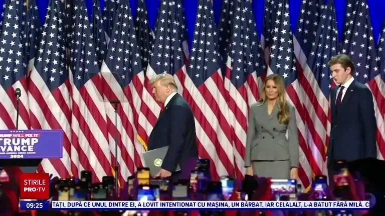 Alegeri prezidențiale în SUA 2024. Donald Trump a ținut un discurs de câștigător