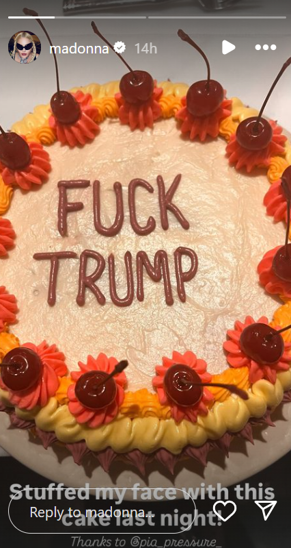 madonna - trump