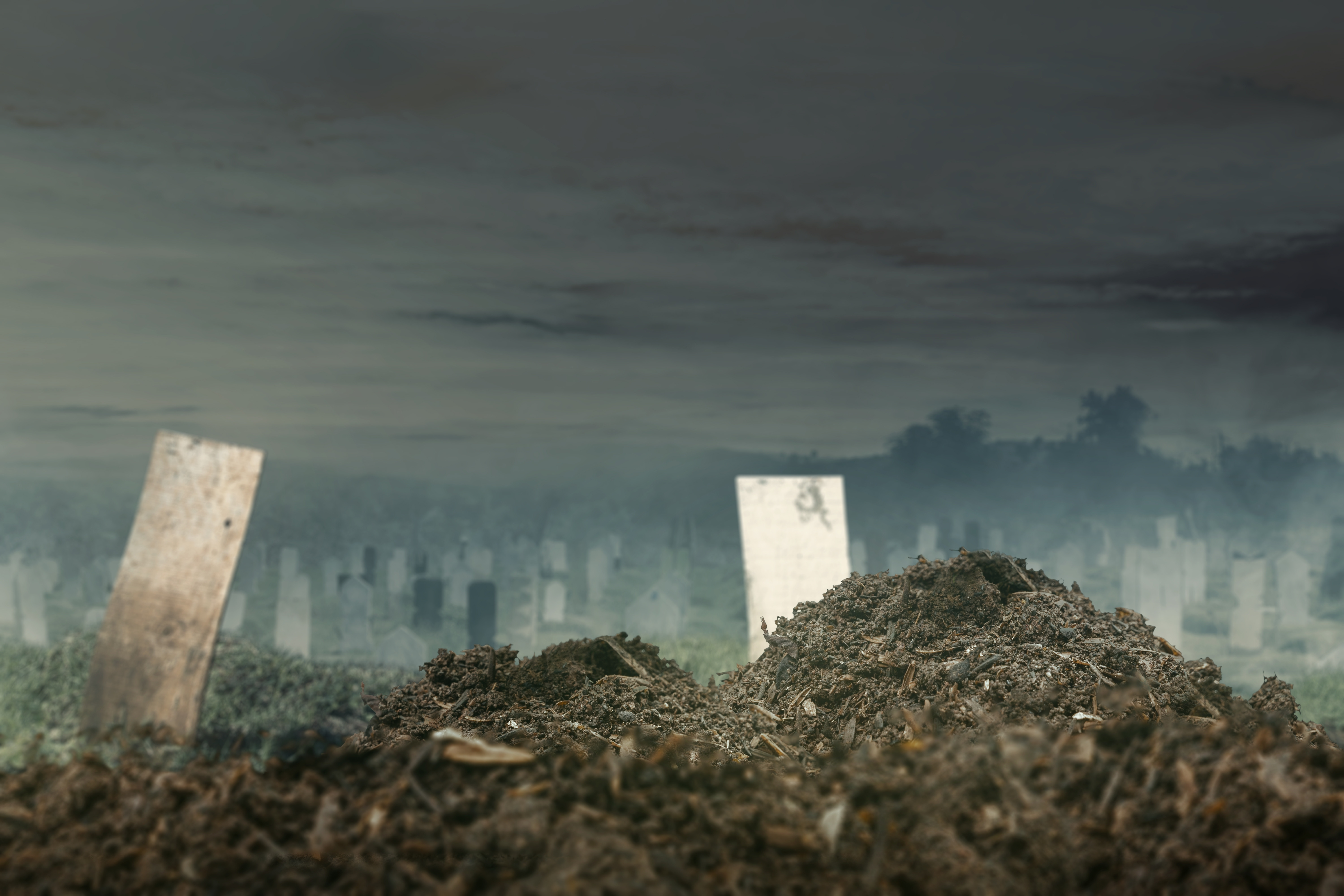 Cel puțin 73 de oameni au murit brusc, răpuși de o boală misterioasă. Imaginile din satelit arată tot mai multe morminte