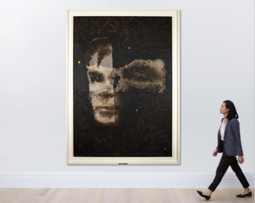 Prima lucrare a unui robot umanoid a fost vândută la licitaţie pentru un milion de euro