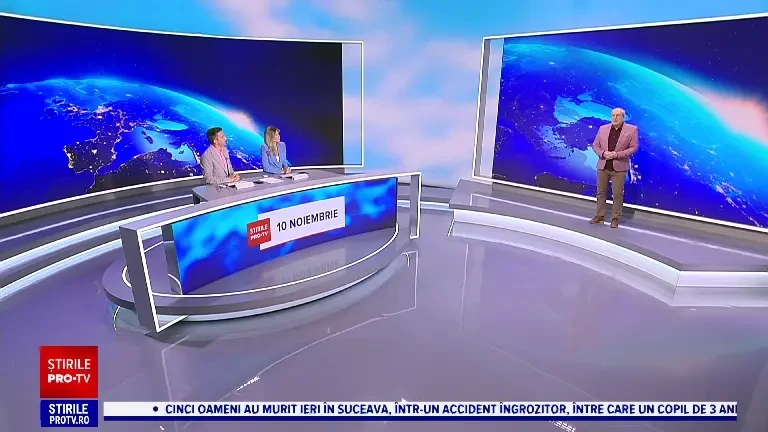 Vremea azi, duminică, 10 noiembrie. Vin ploile, dar și ninsorile în România