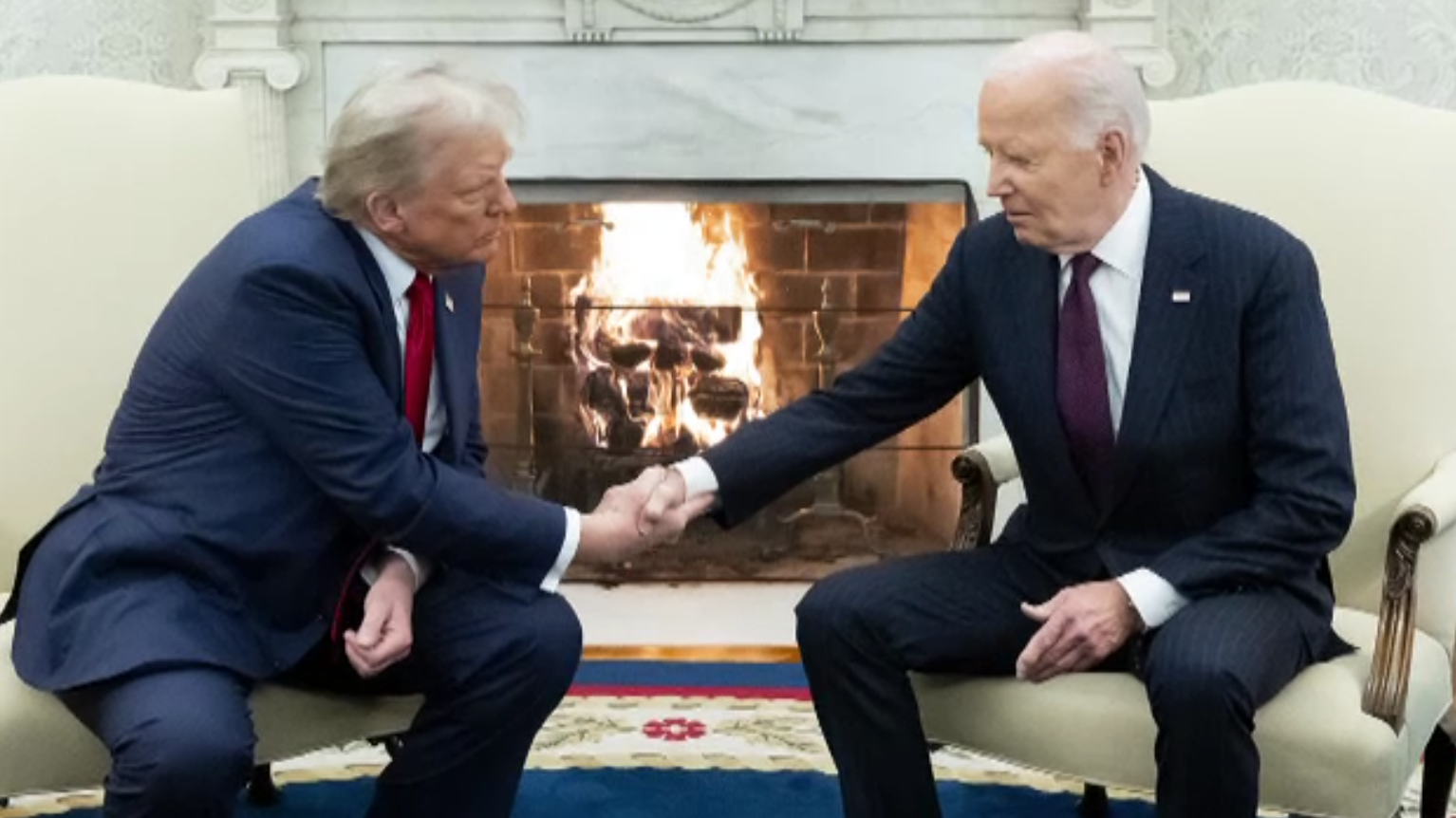 Trump și Biden s-au întâlnit în Biroul Oval de la Casa Albă: „Felicitări și aștept cu nerăbdare o tranziție lină”