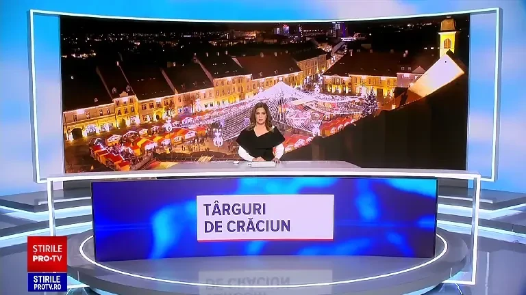 Târgurile de Crăciun din România atrag mii de vizitatori. „Mâncarea e bună”