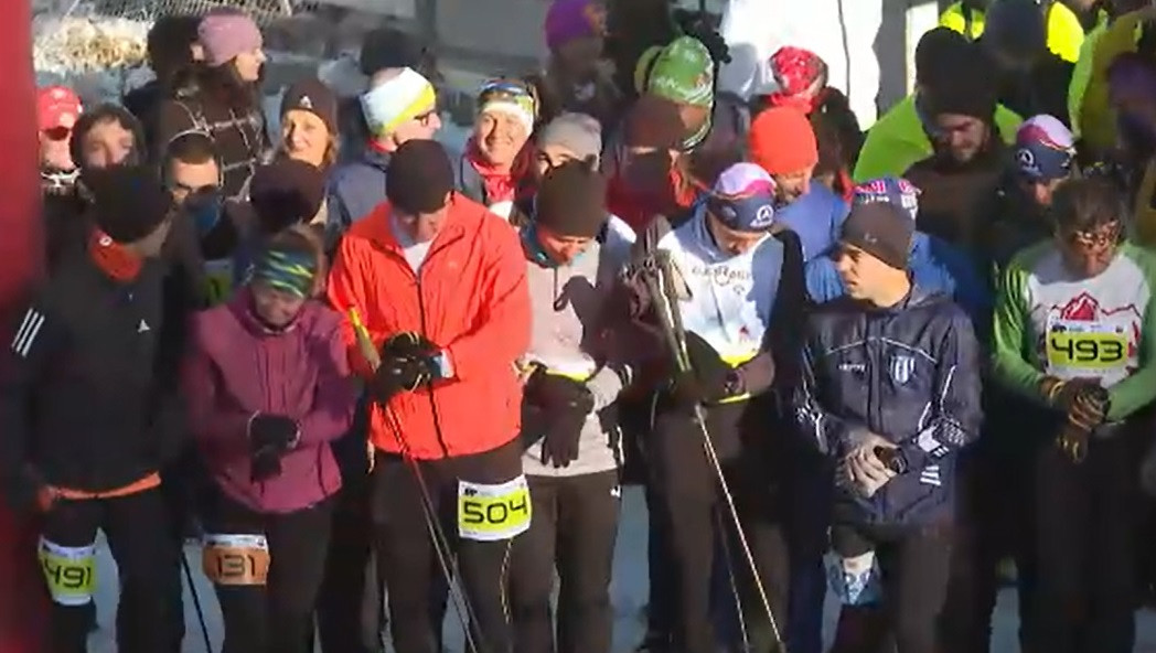 Maraton montan la Straja. Concurenții au alergat 16 kilometri prin zăpadă: „Nu mi-am luat săniuța de acasă”
