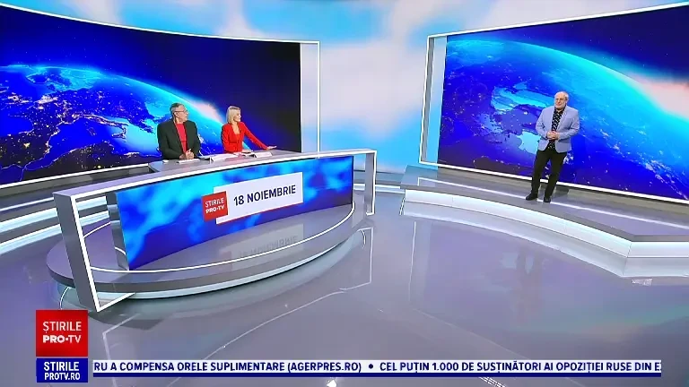 Vremea azi, 18 noiembrie. Temperaturile sunt în creștere. Unde va ploua și care sunt maximele zilei