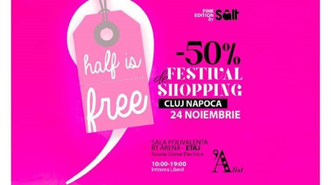 HALF IS FREE PINK EDITION te așteaptă în acest weekend, la Cluj!