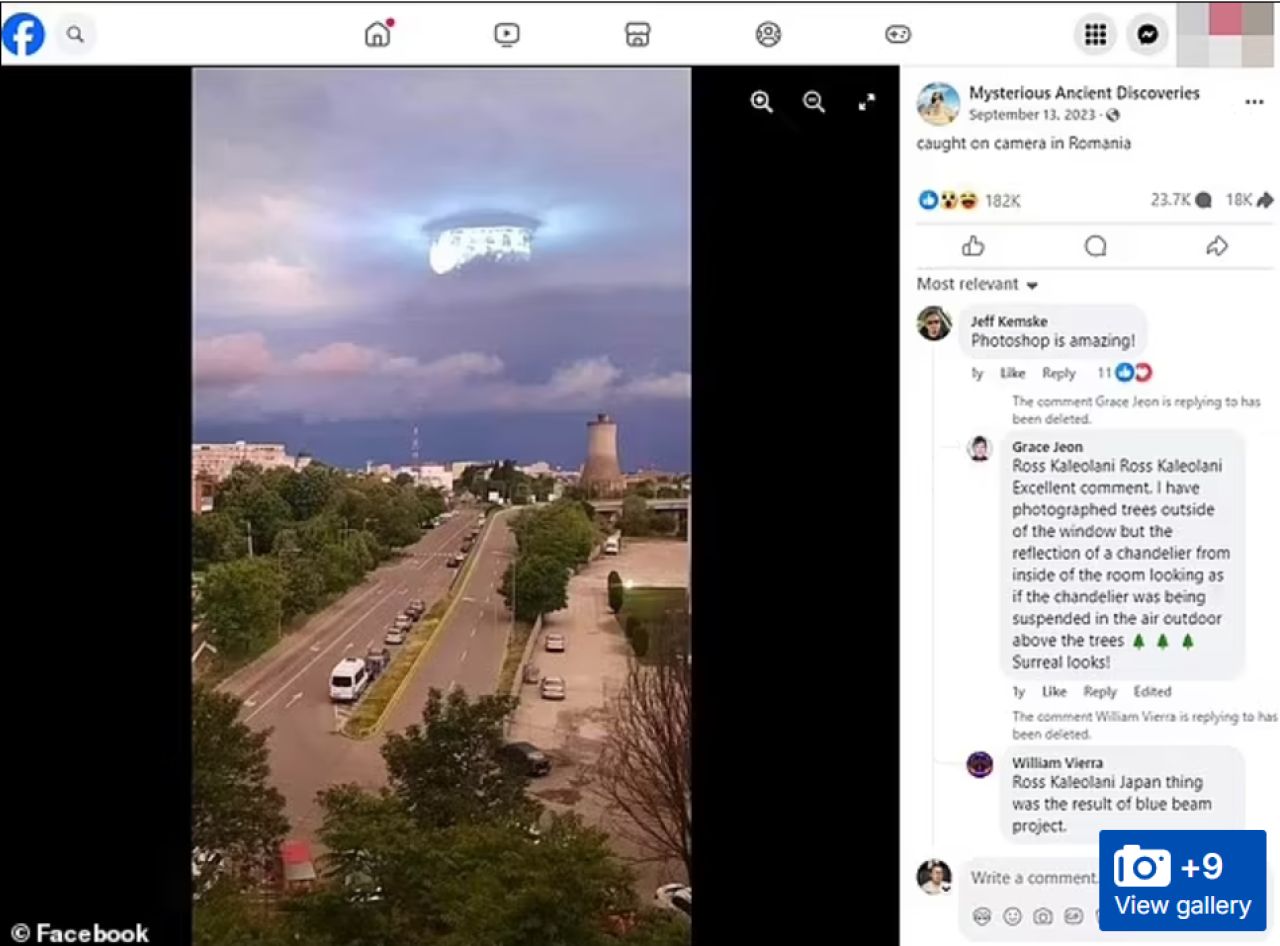 Aprop Rop Reacția MApN la informațiile despre nava extraterestră surprinsă în ...