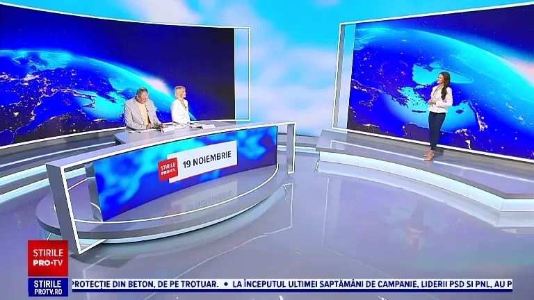 Prognoza meteo azi, 19 noiembrie. O zi cu vreme frumoasă în cea mai mare parte a țării. Zonele în care va ploua