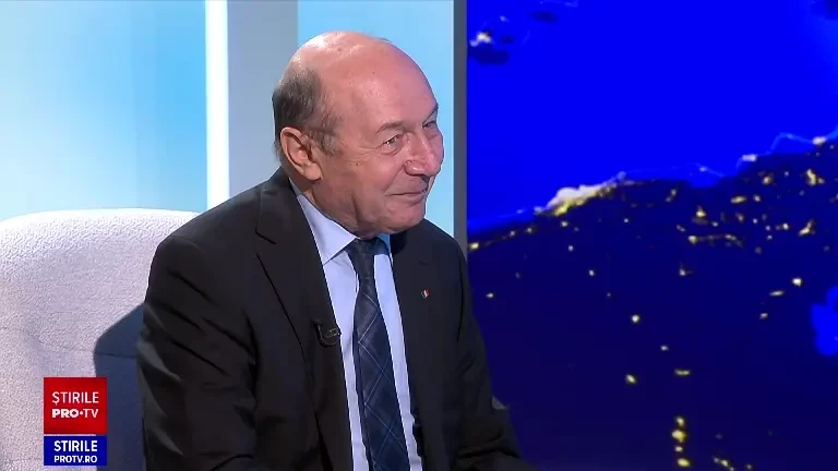 Traian Băsescu râde de Marcel Ciolacu: ”Să-i vorbești în limba română lui Donald Trump”, e ridicol!