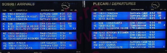 tabela trenuri cfr