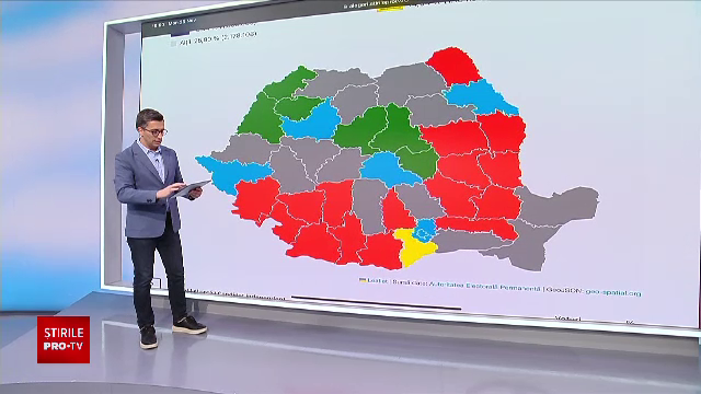 Județele câștigate la prezidențiale de Georgescu, Lasconi și Ciolacu. Premierul a obținut cel mai mic scor din istoria PSD