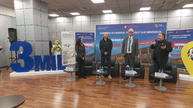 Aeroportul Internațional Cluj a sărbătorit pasagerul cu numărul 3.000.000. Ce premiu special a primit