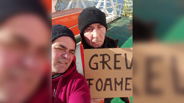Doi marinari români sunt abandonați în mijlocul Mării Negre, de 24 de zile, fară hrană, curent: „Nu avem apă să ne spălăm”