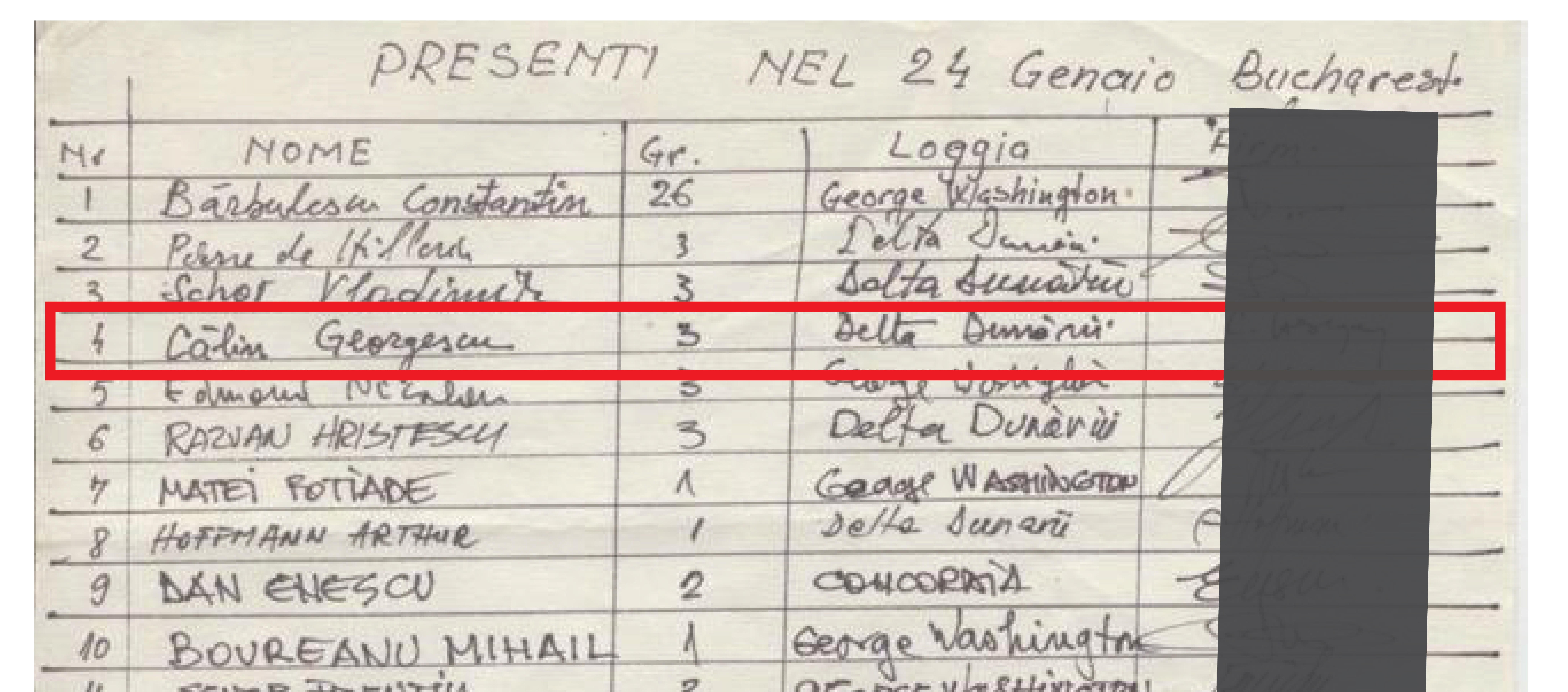 document calin georgescu mason