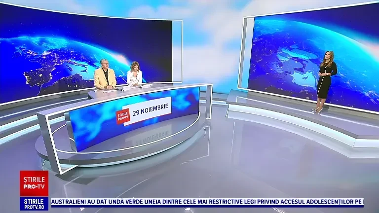 Vremea azi, 29 noiembrie. Avem vreme închisă şi temperaturi în scădere în majoritatea zonelor