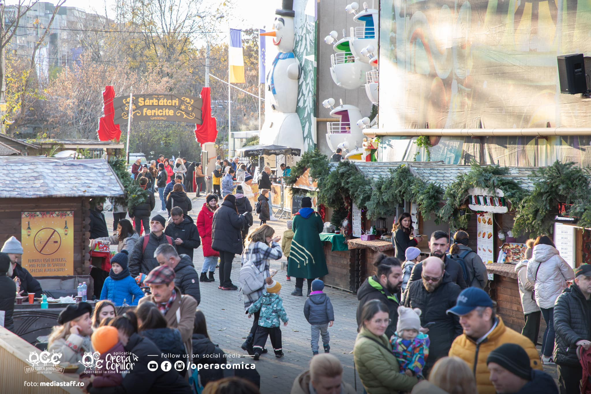 Târgul de Crăciun de la Opera Comică pentru copii 2024. Programul evenimentelor