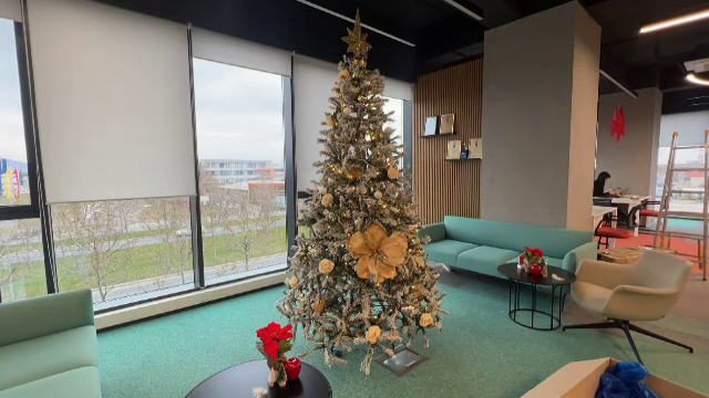 Brad de Crăciun împodobit perfect, livrat direct acasă. Cât ajunge să coste un astfel de serviciu