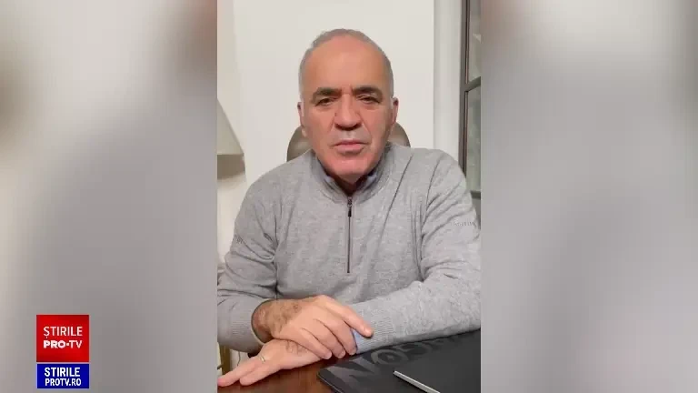 Garry Kasparov lansează un apel pentru „curajosul popor din România”
