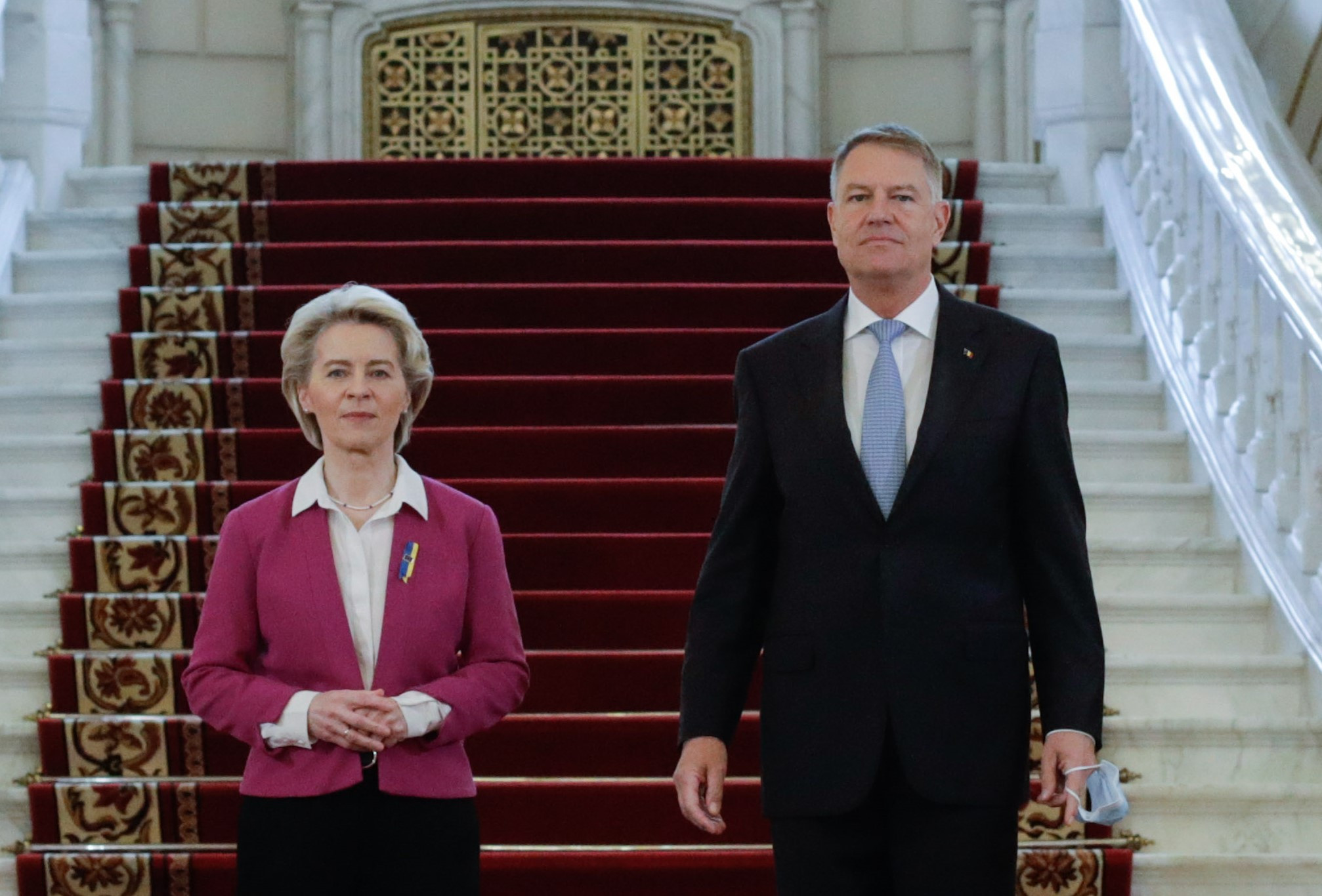 Președintele Klaus Iohannis: ”Am avut o discuție aprofundată cu președintele Comisiei Europene, Ursula von der Leyen”