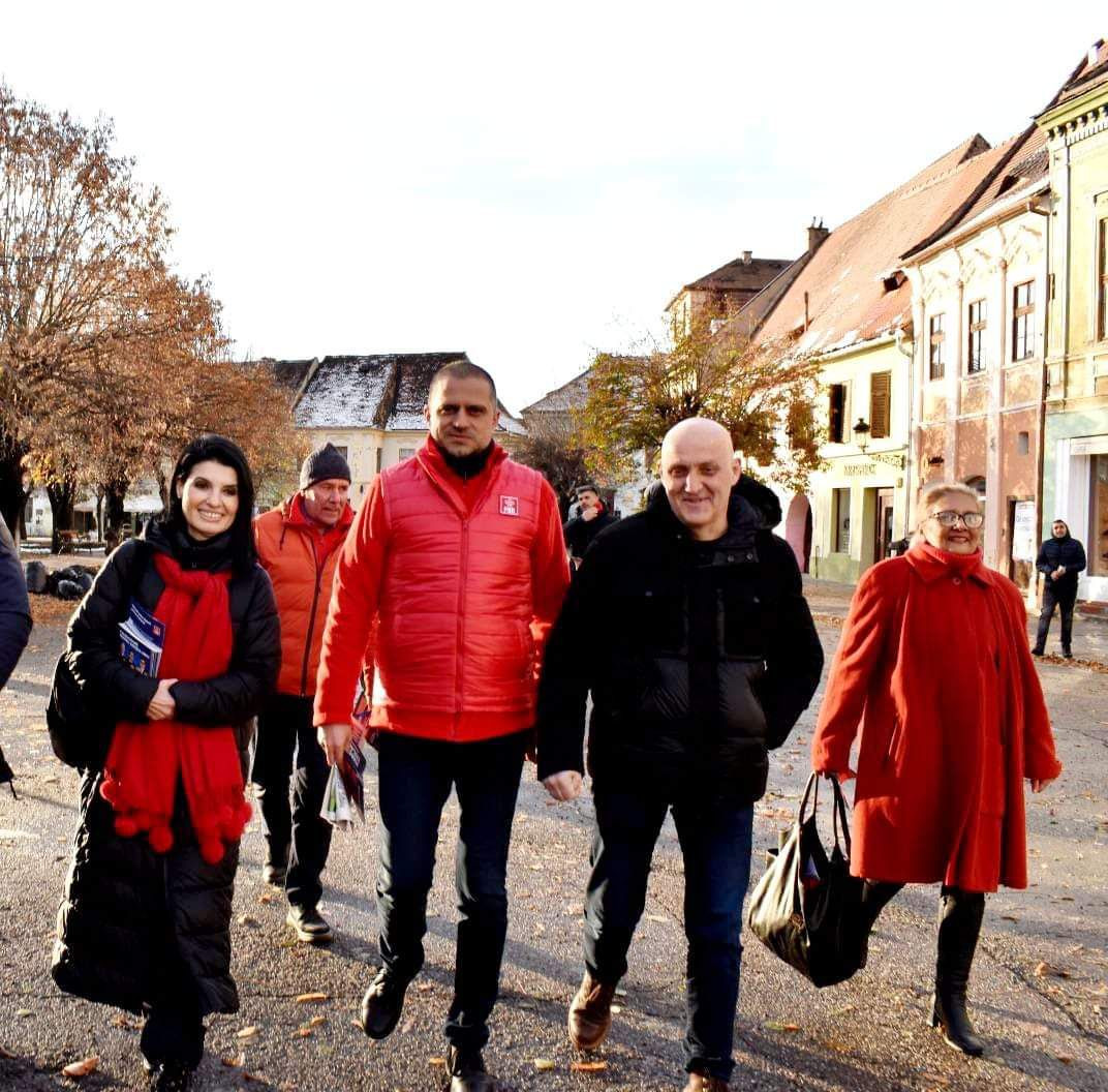 Președintele PSD Sibiu, Bogdan Trif, fotografiat alături de Horațiu Potra: ”Nu am avut cunoștință despre legăturile lui”