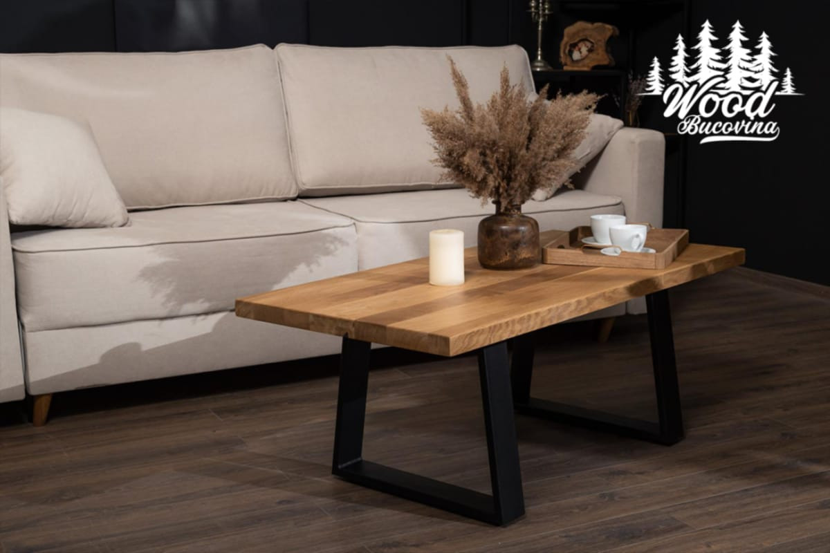 (P) Cauți o masă de cafea? Alege mobilier unicat, din lemn masiv, de la Wood Bucovina, producător român