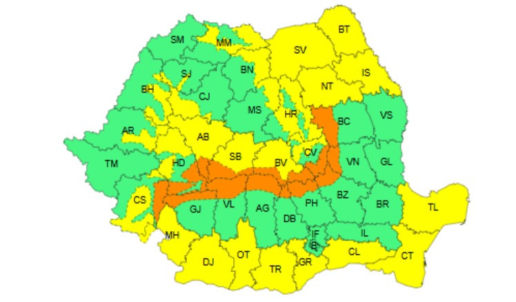 cod portocaliu de viscol