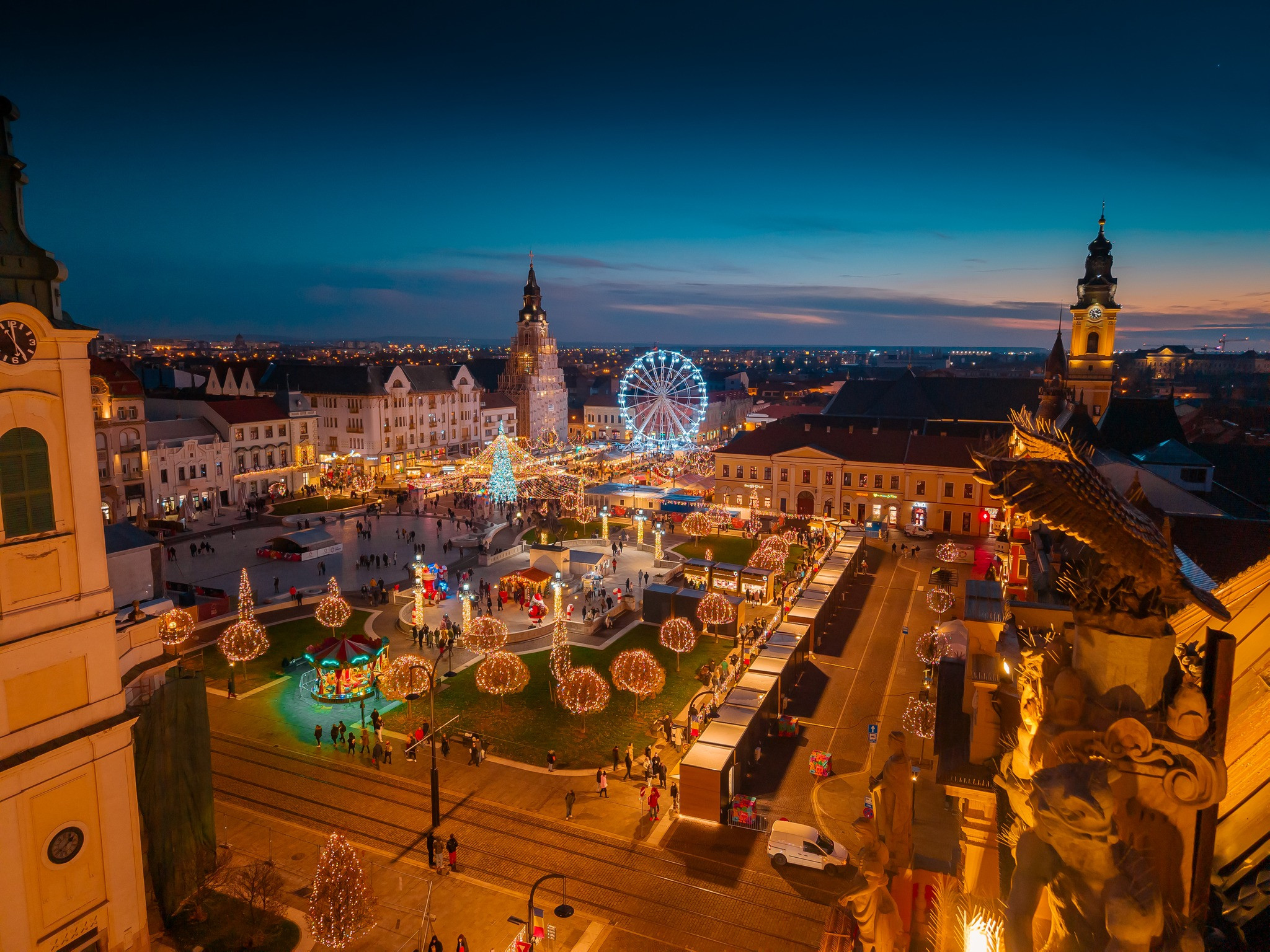 Cele mai frumoase T&acirc;rguri de Crăciun din Rom&acirc;nia &icirc;n 2024.